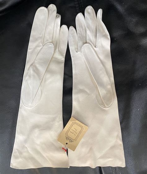 Dior leather gloves